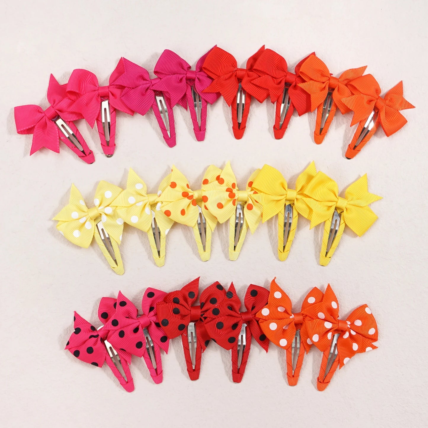 Baby Girl's Boutique Grosgrain Ribbon No Slip Hair Clips