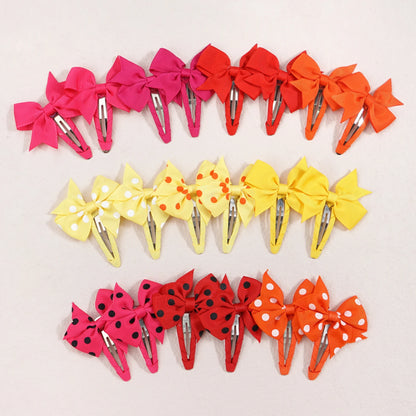 Baby Girl's Boutique Grosgrain Ribbon No Slip Hair Clips