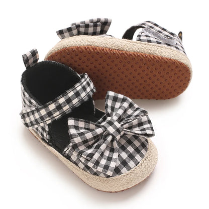 Soft Sole Anti-Slip Summer Girl's Bowknot Sandals