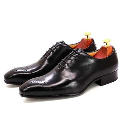 Men's Genuine Leather Oxford Shoes