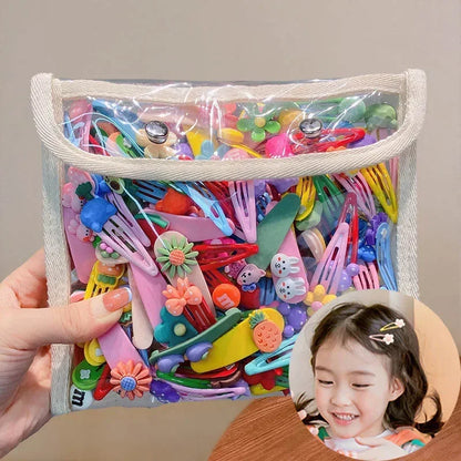 Adorable Bow Hair Clips for Girls