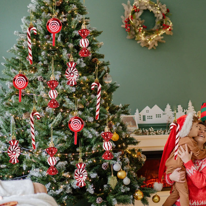 candy cane christmas decorations
