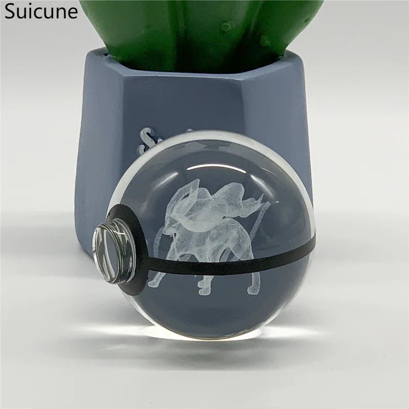 3D Pokemon Kristallkugel Nachtlicht 