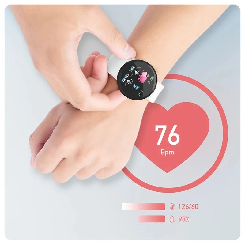 Unisex D18Pro Bluetooth Fitness Bracelet Smart Watch