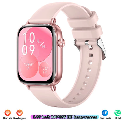 Unisex HD Touch Screen Sports Fitness Tracker Bluetooth Call Smartwatches