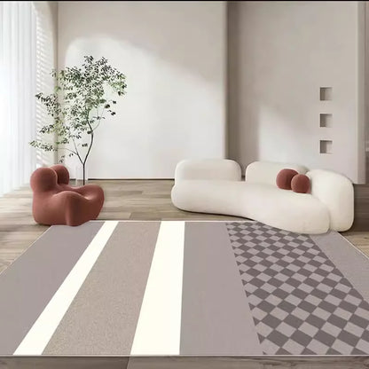 Non-slip Crystal Velvet Living Room Mat