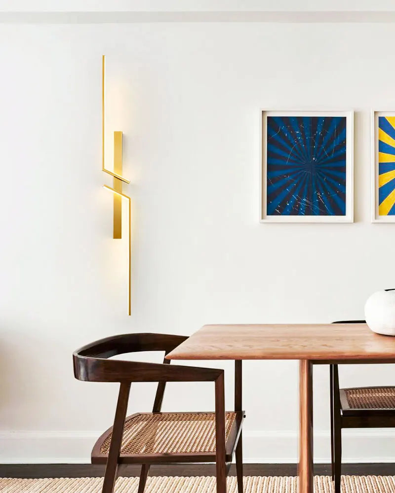 Applique murale longue LED contemporaine