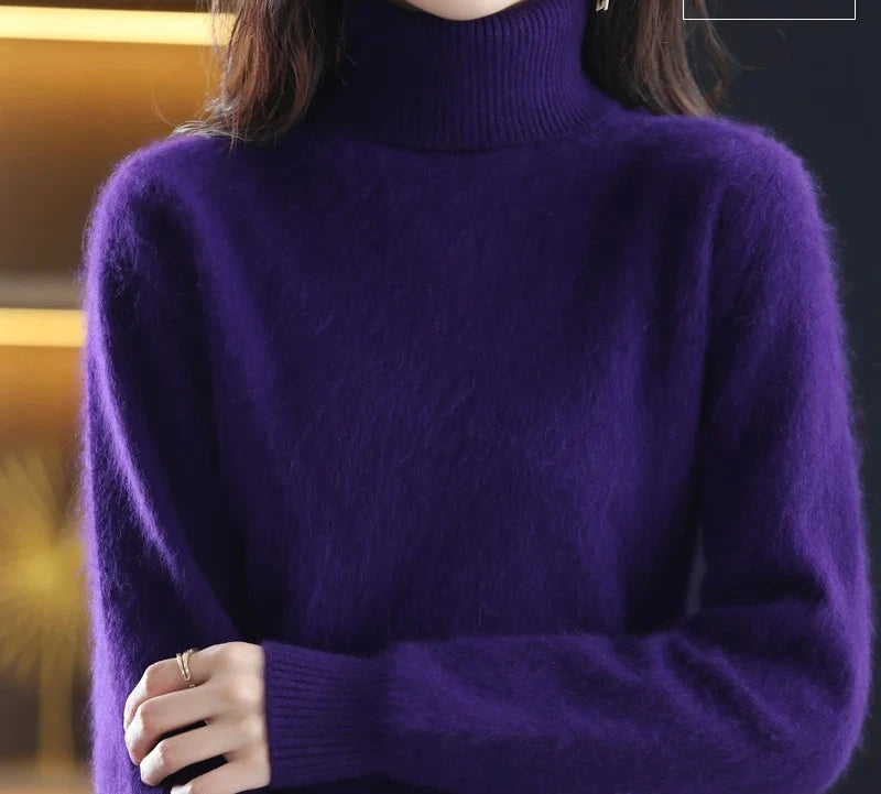 high neck sweater women
