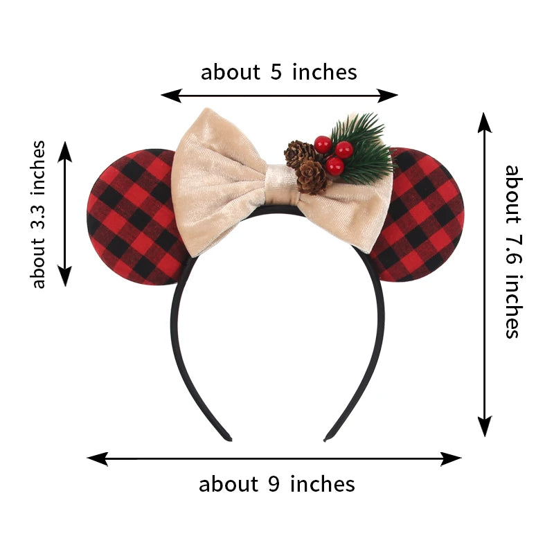 Disney Mickey Mouse Christmas Headband