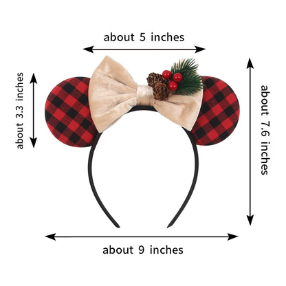 Disney Mickey Mouse Christmas Headband