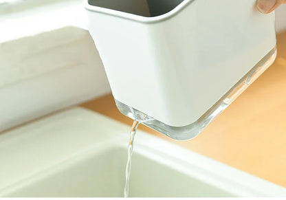 Kitchen Spoon Chopstick Storage Dish Drying Basket Rack