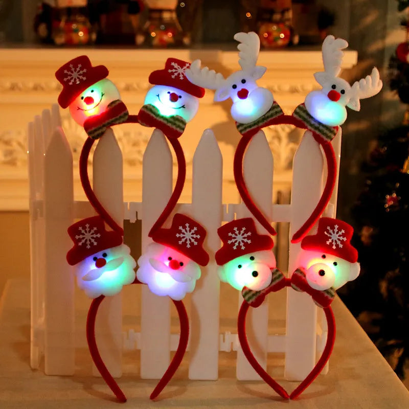 LED Glowing Christmas Headband