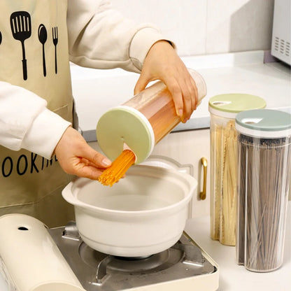 Transparent Sealed Noodle & Grain Storage Jar