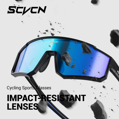 Lunettes de soleil polarisées UV400 pour vélo pour hommes