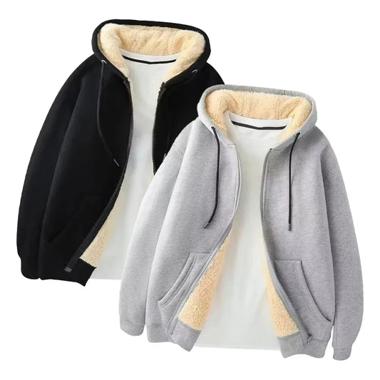 Men's Fleece Coats - Zip Tops Jacket