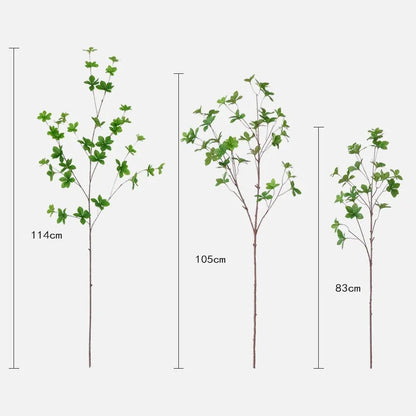 Lush Silk Monstera Leave Branches