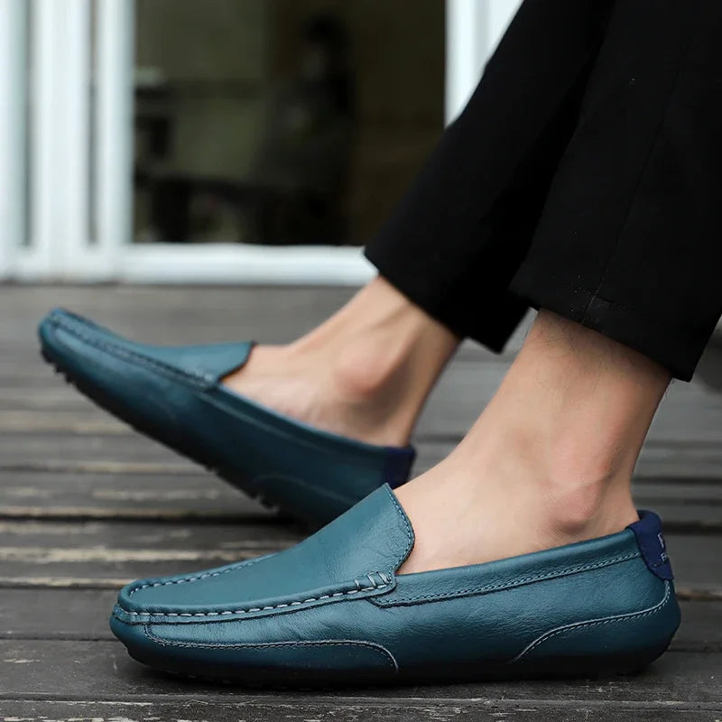 Mocassins décontractés respirants à enfiler pour hommes