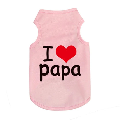 Pet Breathable Vest Funky Dog Apparel Airy Vests