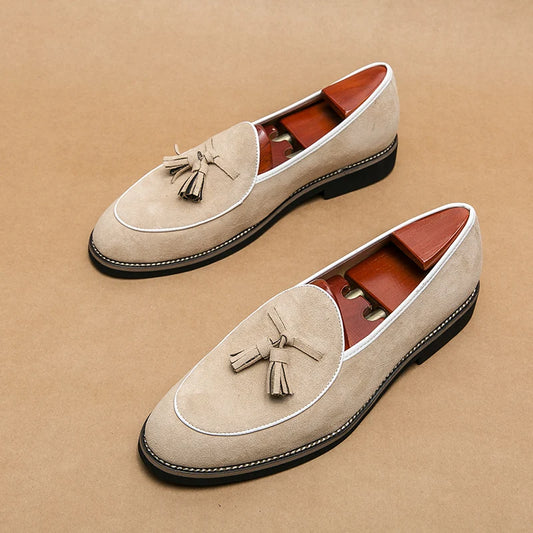 Handgefertigte Loafer im italienischen Stil für Herren