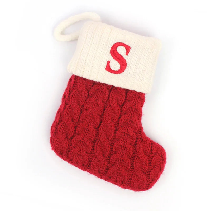 knitted stockings for christmas
