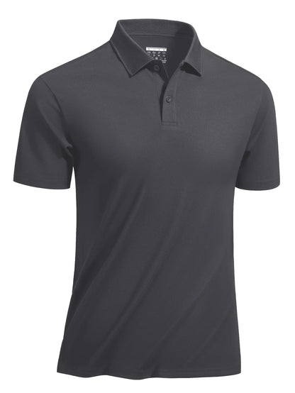 Quick Dry Cotton Blend Golf Polo Shirts