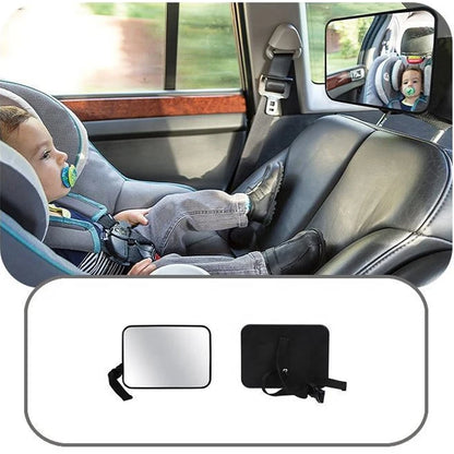 Miroir de voiture de sécurité pour bébé, siège arrière large