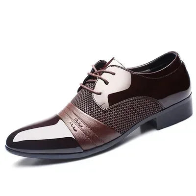 Herren Business-Loafer aus PU-Leder