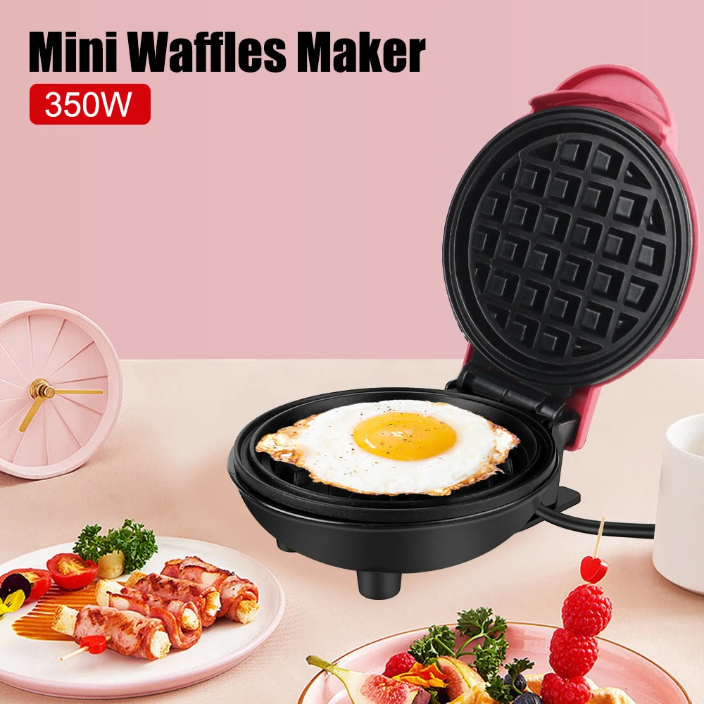 Mini Electric Bubble Egg Waffles Maker Pot