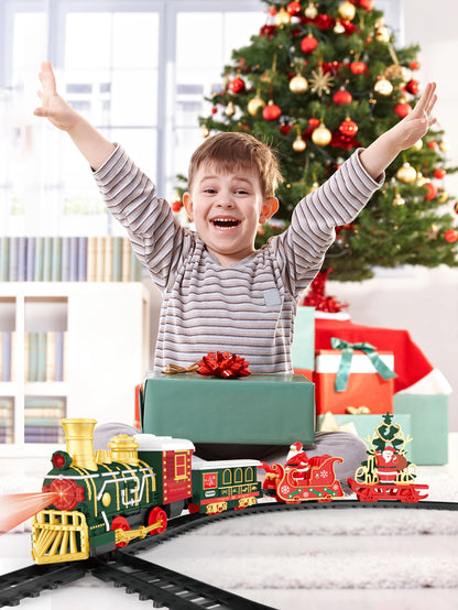 train set for christmas tree
