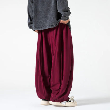 Men's Streetwear Loose Harem Pants