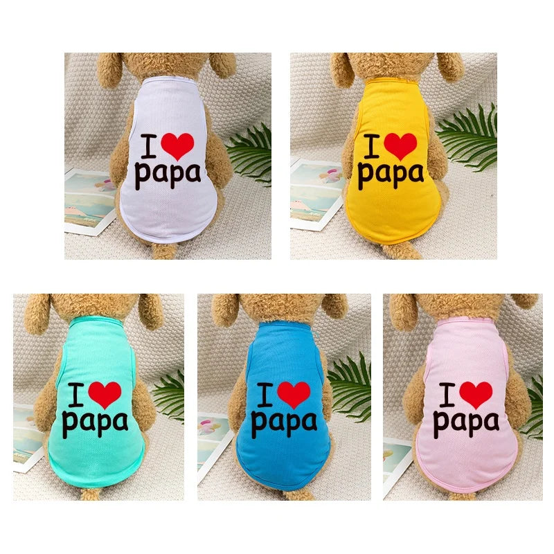 Pet Breathable Vest Funky Dog Apparel Airy Vests