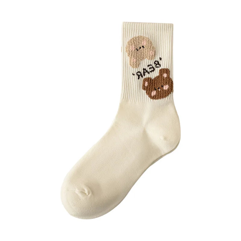 Baumwollsocken mit Animalprint für Damen