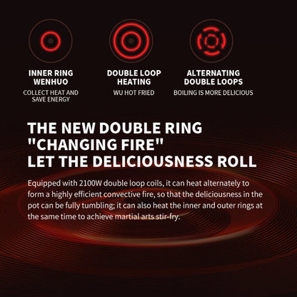 Cuisinière de cuisine à chauffage continu à faible puissance réglable