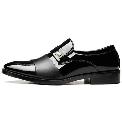 Chaussures habillées classiques en cuir Oxford pour hommes
