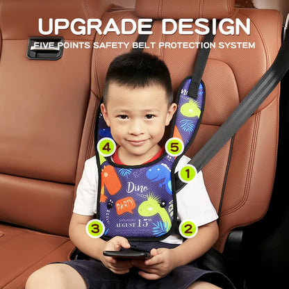 Adjustable 2023 Kids Safety Car Belt Cover