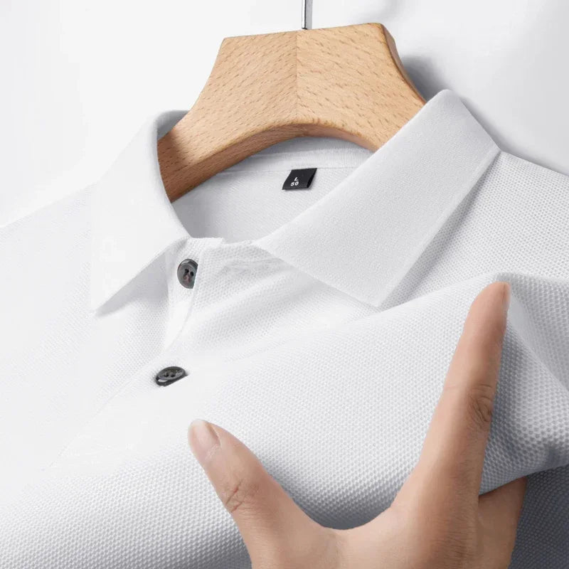 Men High Street Ventilate Pullovers Polo Shirt