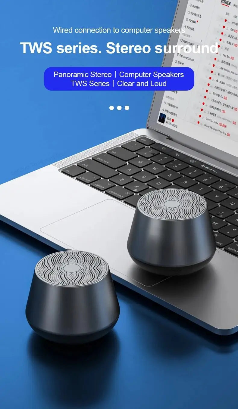 U3 Mini Wireless Stereo Audio Speaker