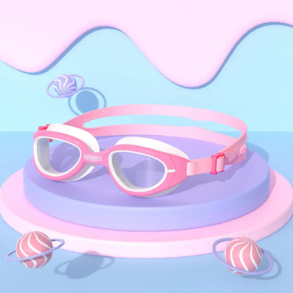 Lunettes de natation étanches et antibuée pour enfants