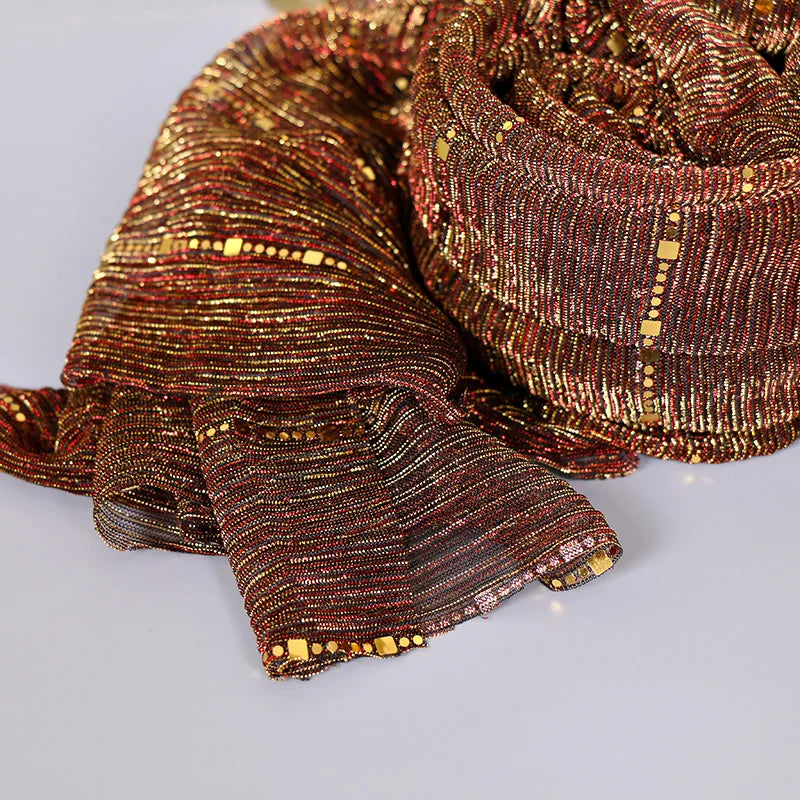 Silk Corduroy Women's Scarf & Shawl