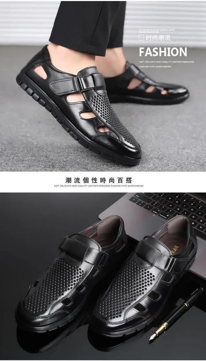 Genuine Leather Men's Sandals