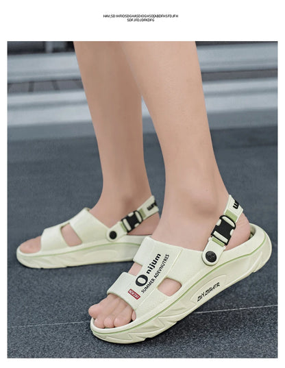 Outdoor Men's Platform Sandals/Slippers