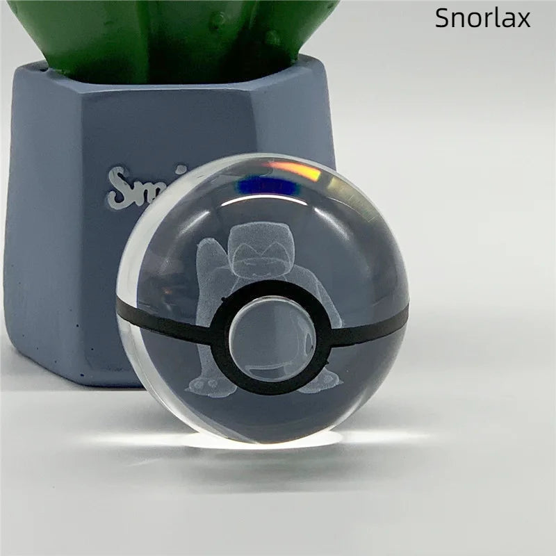 3D Pokemon Kristallkugel Nachtlicht 