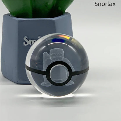 3D Pokemon Kristallkugel Nachtlicht 