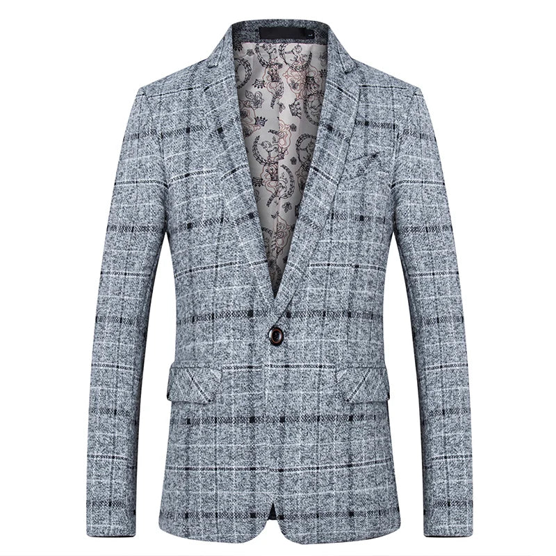 slim fit blazer for men