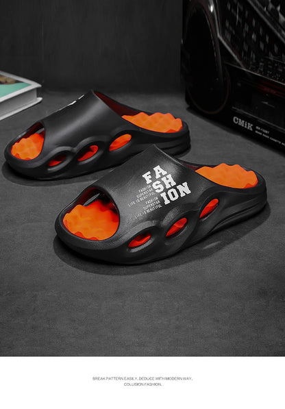 Tongs d'extérieur souples et antidérapantes pour hommes