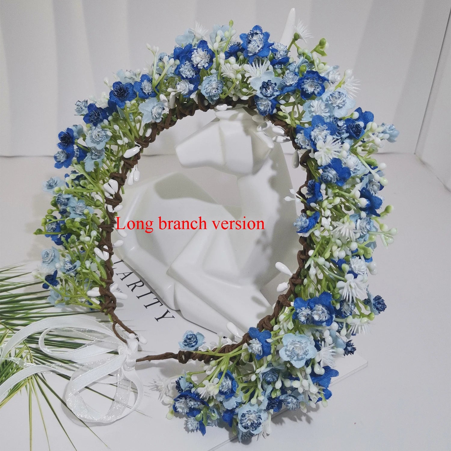 flower headband wedding