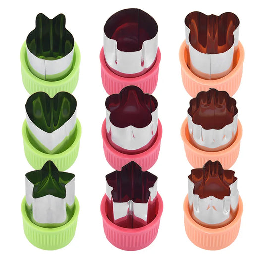 Portable Stainless Steel Vegetable Cutter Set