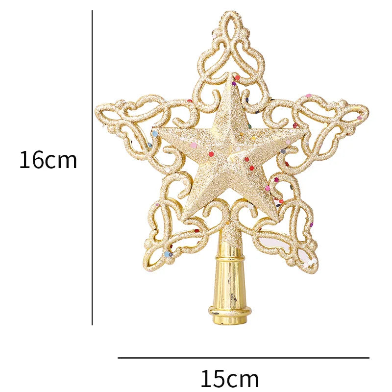 gold tree topper
