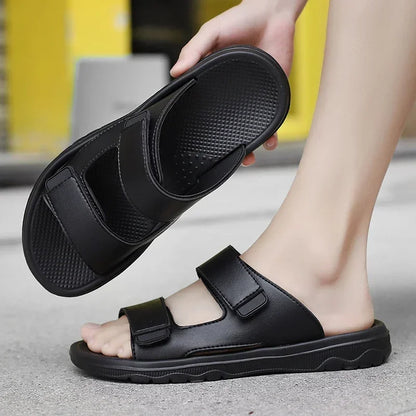 Lightweight Weave Men's Leather Sandals