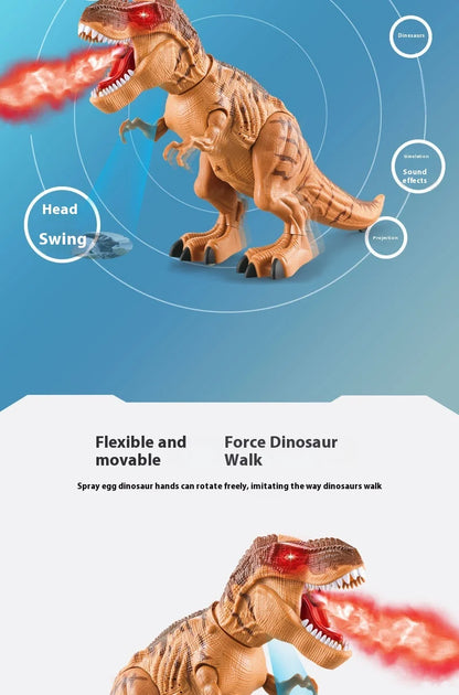 Grand dinosaure robotisé électrique qui marche